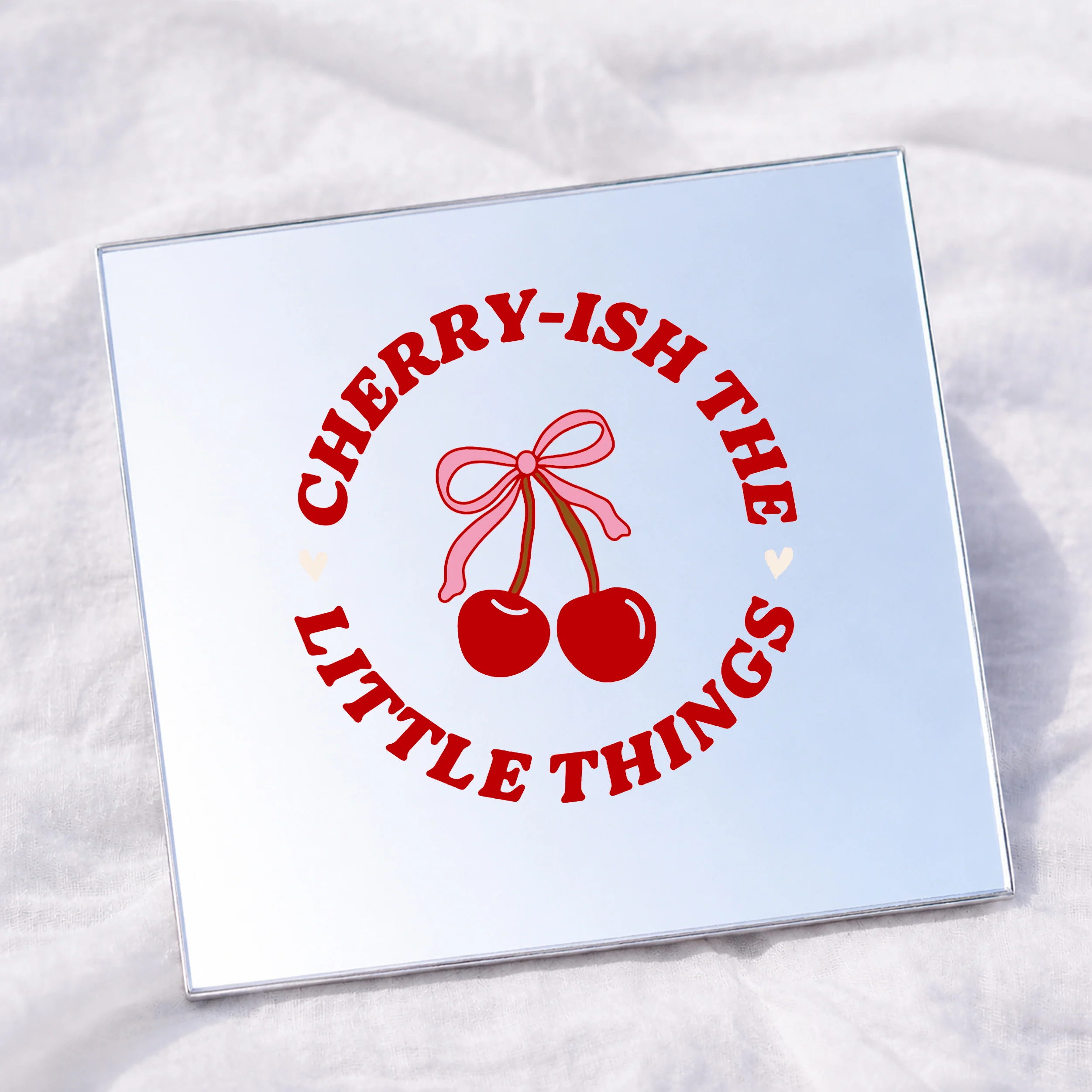 Little Things Square Affirmation Mirror