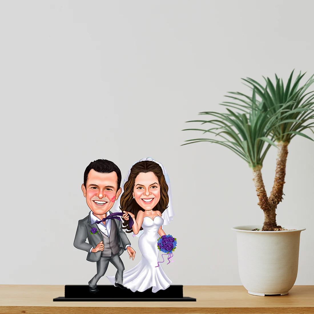 The Drama Couple Caricature - Image 3
