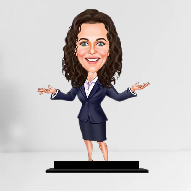 Sassy Boss  Caricature