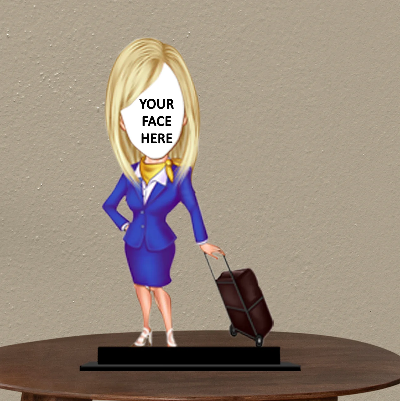 Air Hostess Caricature - Image 2