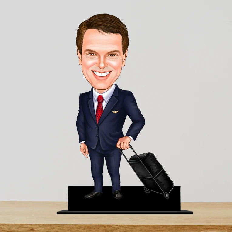 Personalized Traveller Caricature