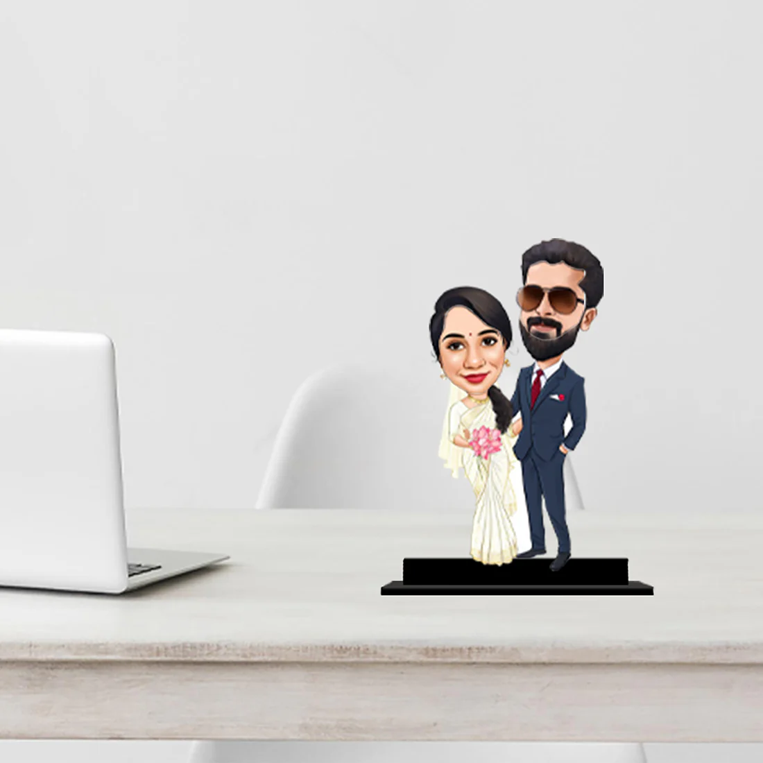 Loving Couple Caricature - Image 3