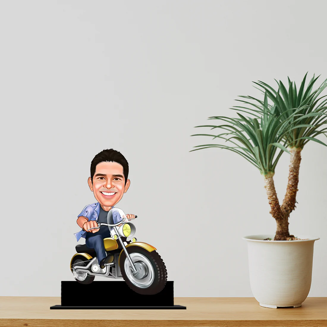 Customized Bike Rider Caricature - Image 3