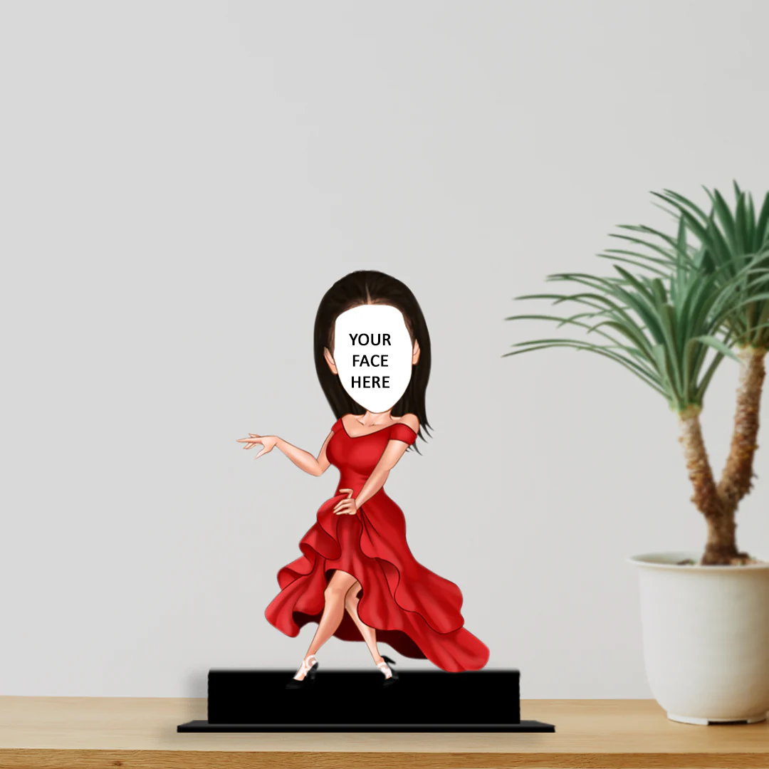 Ballerina Girl Caricature - Image 2