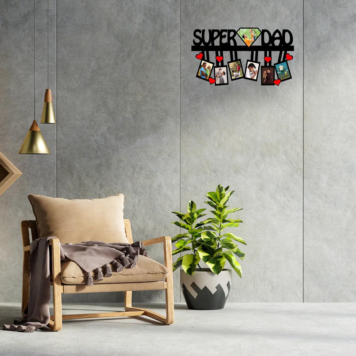 Super Dad wall frame - Image 2