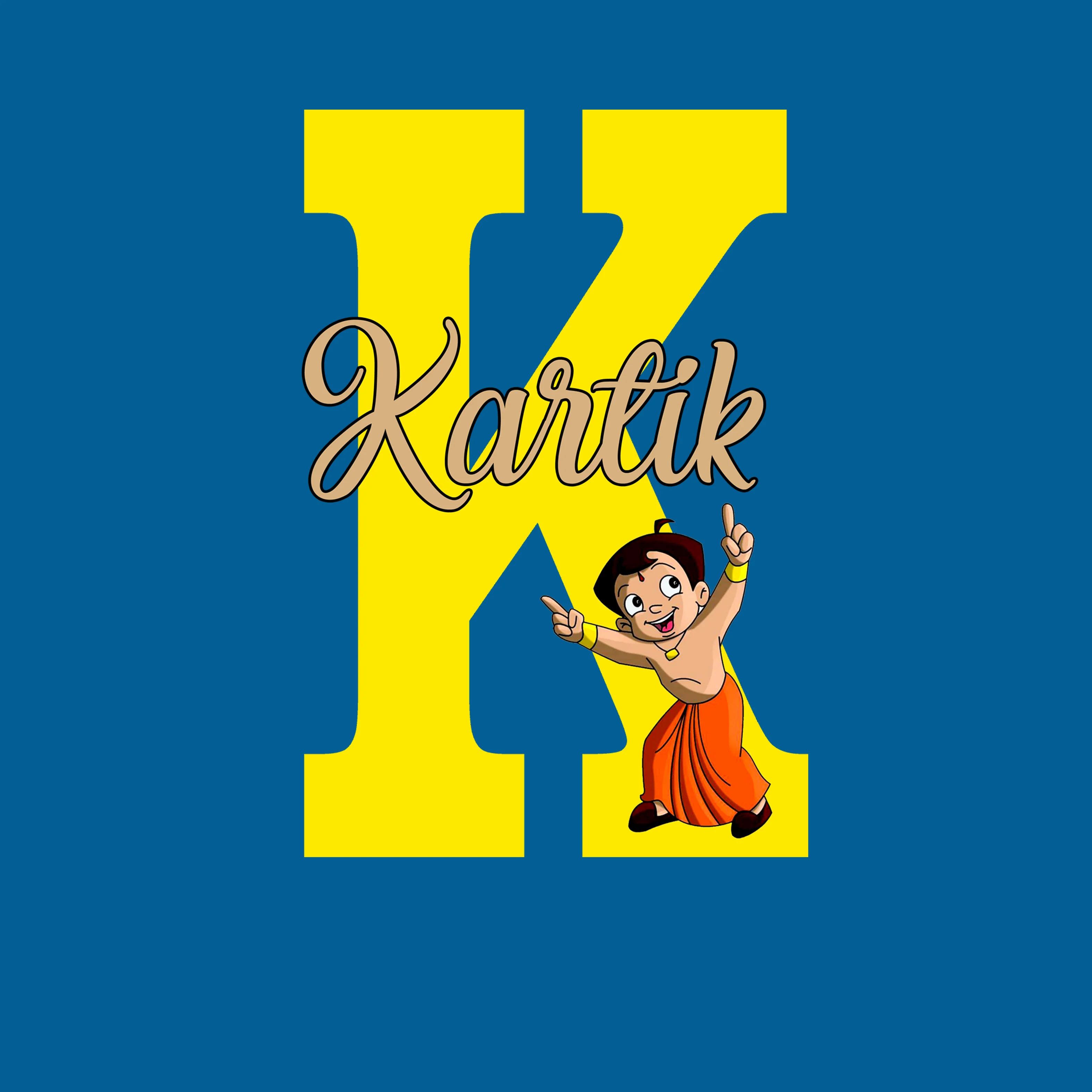 Chota Bheem Theme Name Plate - Image 2