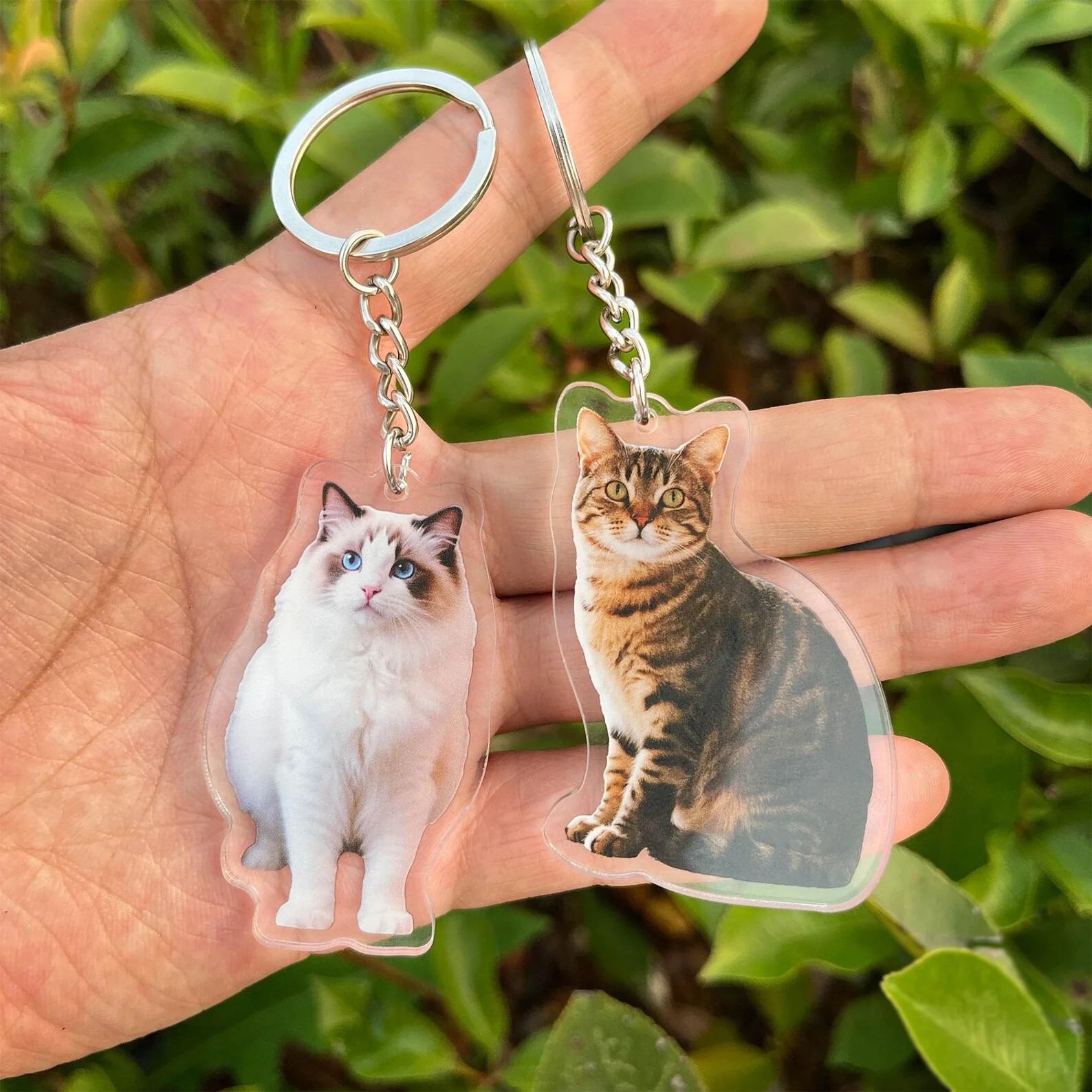 Personalised Pet Photo Acrylic Keychain - Image 3