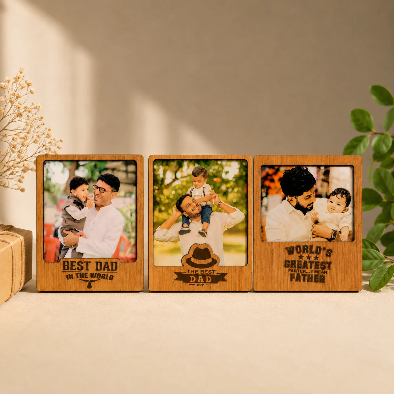 Set of 3 Magnets For Father's Day
